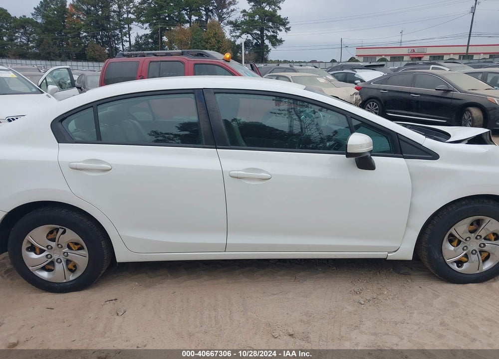 2015 HONDA CIVIC LX VIN: 19XFB2F54FE122086