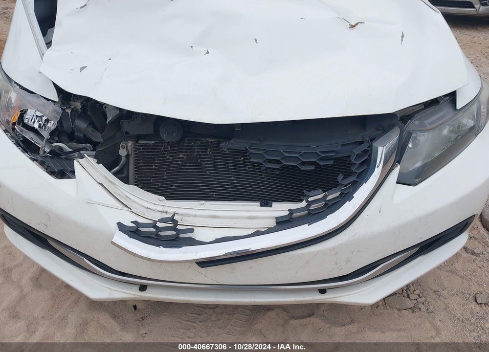2015 HONDA CIVIC LX VIN: 19XFB2F54FE122086