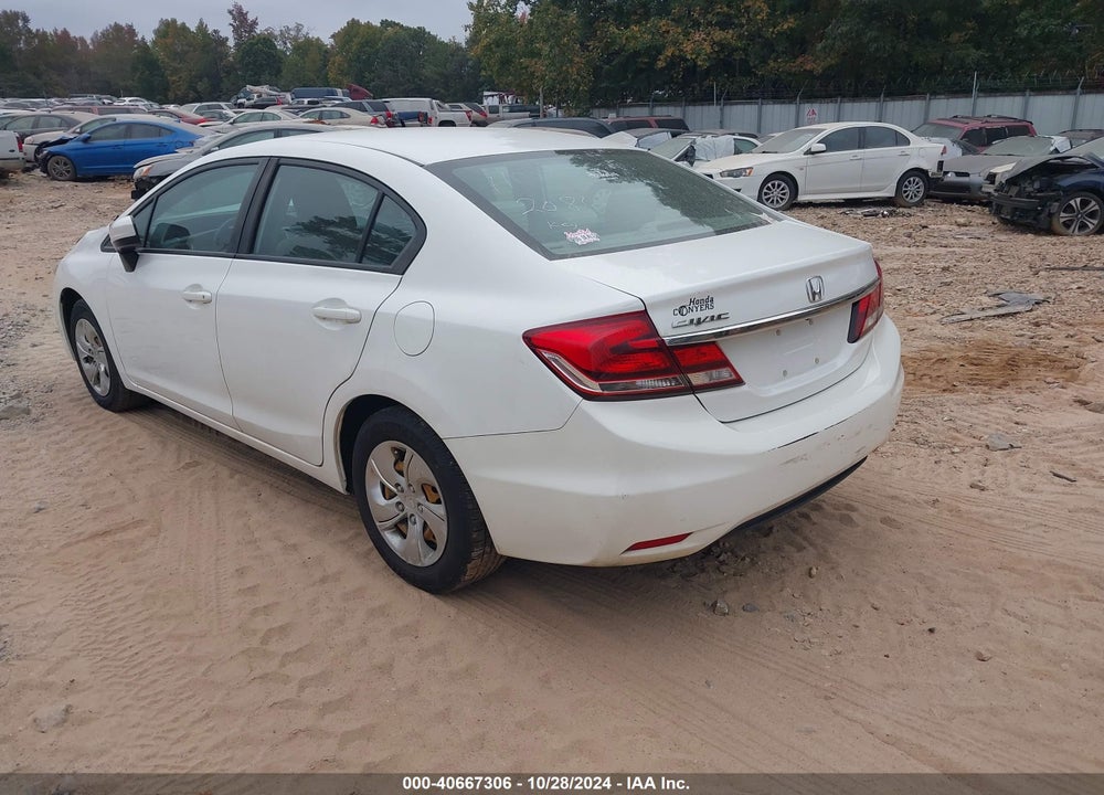 2015 HONDA CIVIC LX VIN: 19XFB2F54FE122086
