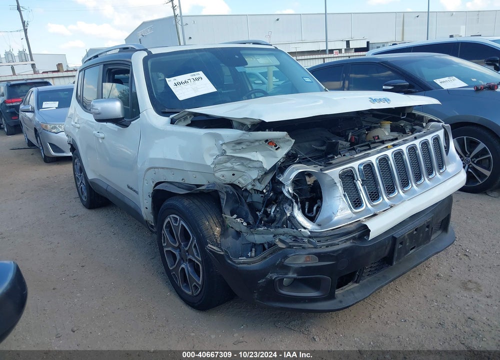 2015 JEEP RENEGADE LIMITED VIN: ZACCJADT0FPB74724