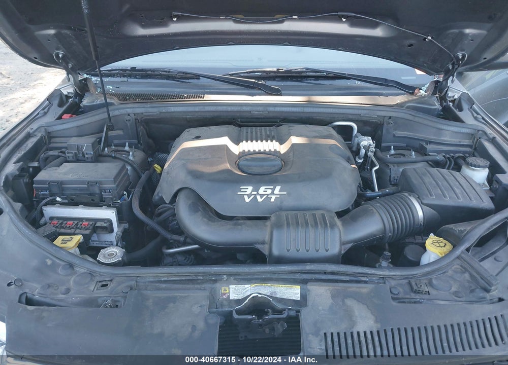 2012 DODGE DURANGO SXT VIN: 1C4RDHAG7CC204819