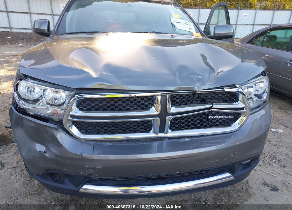 2012 DODGE DURANGO SXT VIN: 1C4RDHAG7CC204819