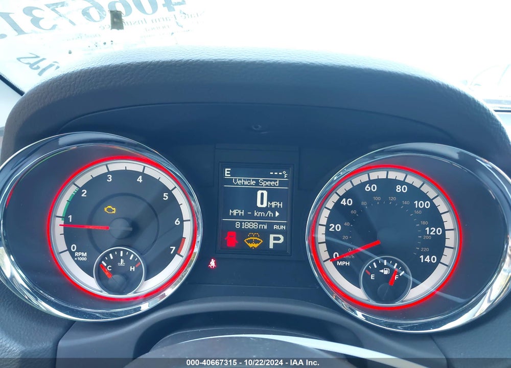 2012 DODGE DURANGO SXT VIN: 1C4RDHAG7CC204819