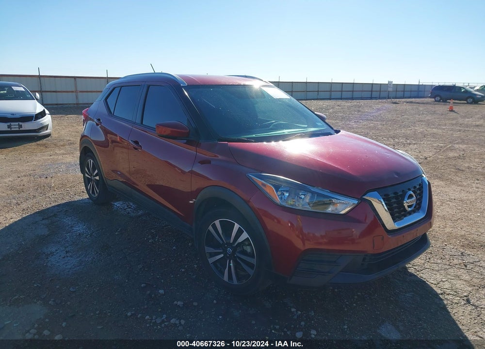 2019 NISSAN KICKS SV VIN: 3N1CP5CU8KL516121