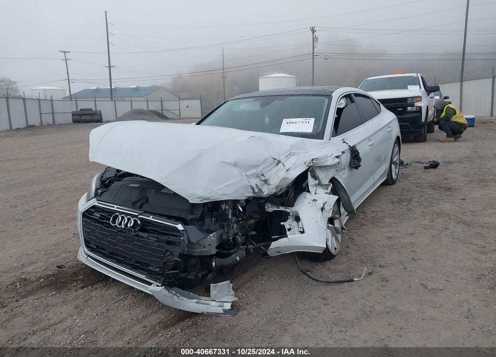 2022 AUDI A5 SPORTBACK PREMIUM 40 TFSI QUATTRO S TRONIC VIN: WAUABDF51NA015694