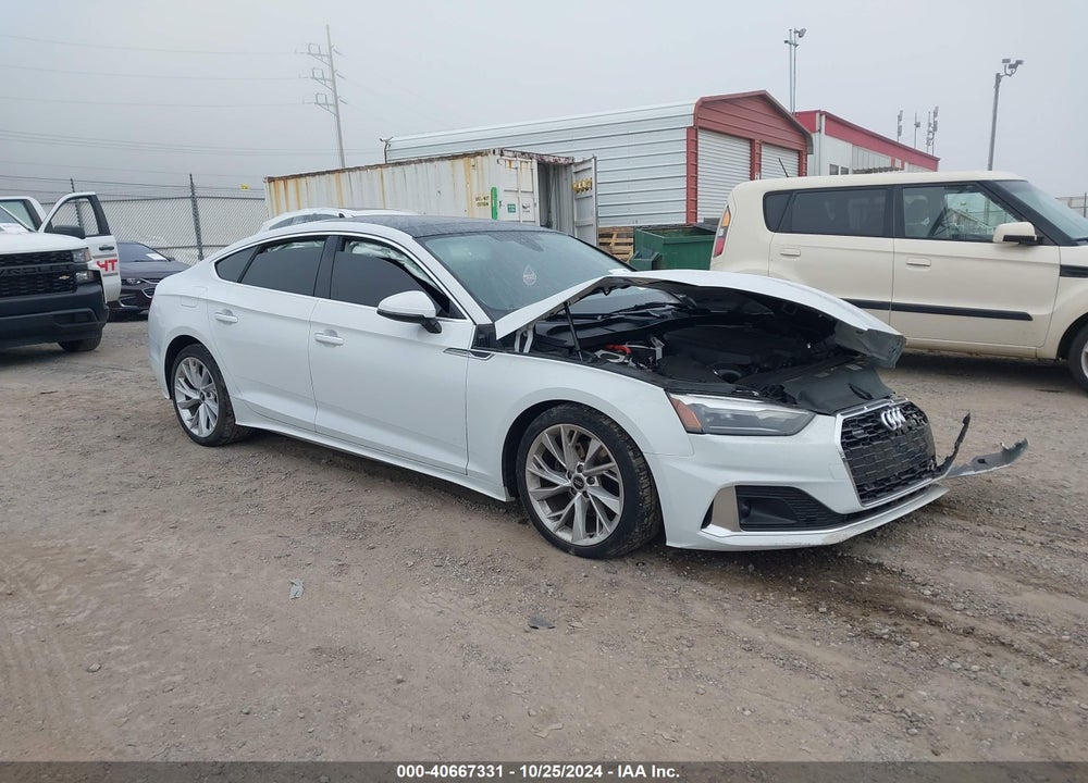 2022 AUDI A5 SPORTBACK PREMIUM 40 TFSI QUATTRO S TRONIC VIN: WAUABDF51NA015694