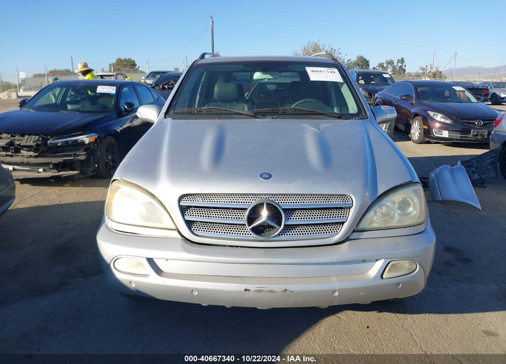 2005 MERCEDES-BENZ ML 350 4MATIC VIN: 4JGAB57EX5A566242