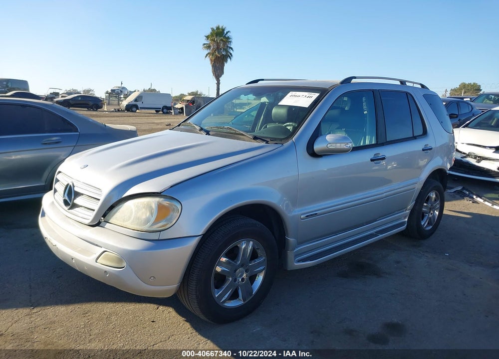 2005 MERCEDES-BENZ ML 350 4MATIC VIN: 4JGAB57EX5A566242