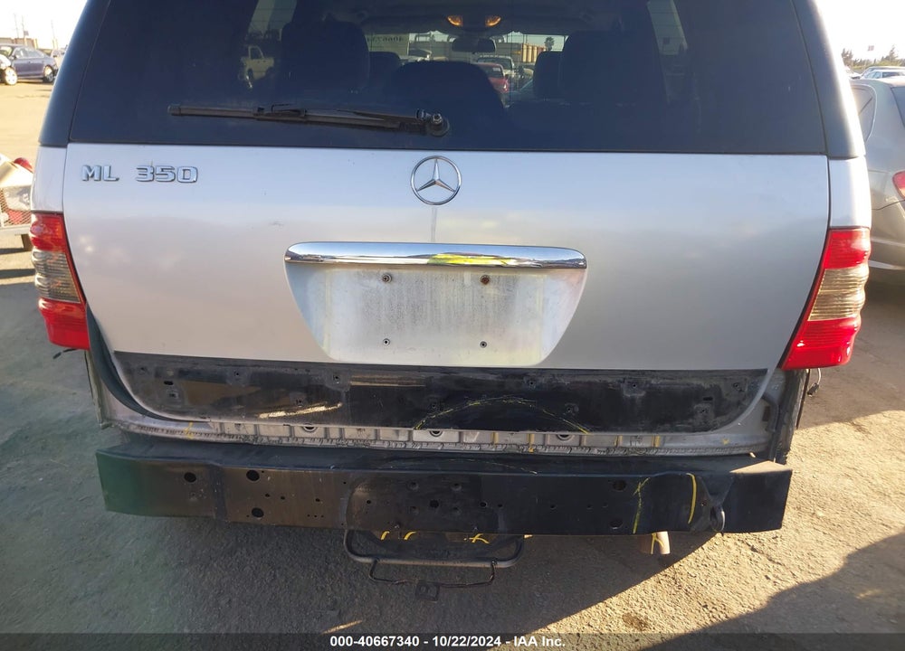 2005 MERCEDES-BENZ ML 350 4MATIC VIN: 4JGAB57EX5A566242