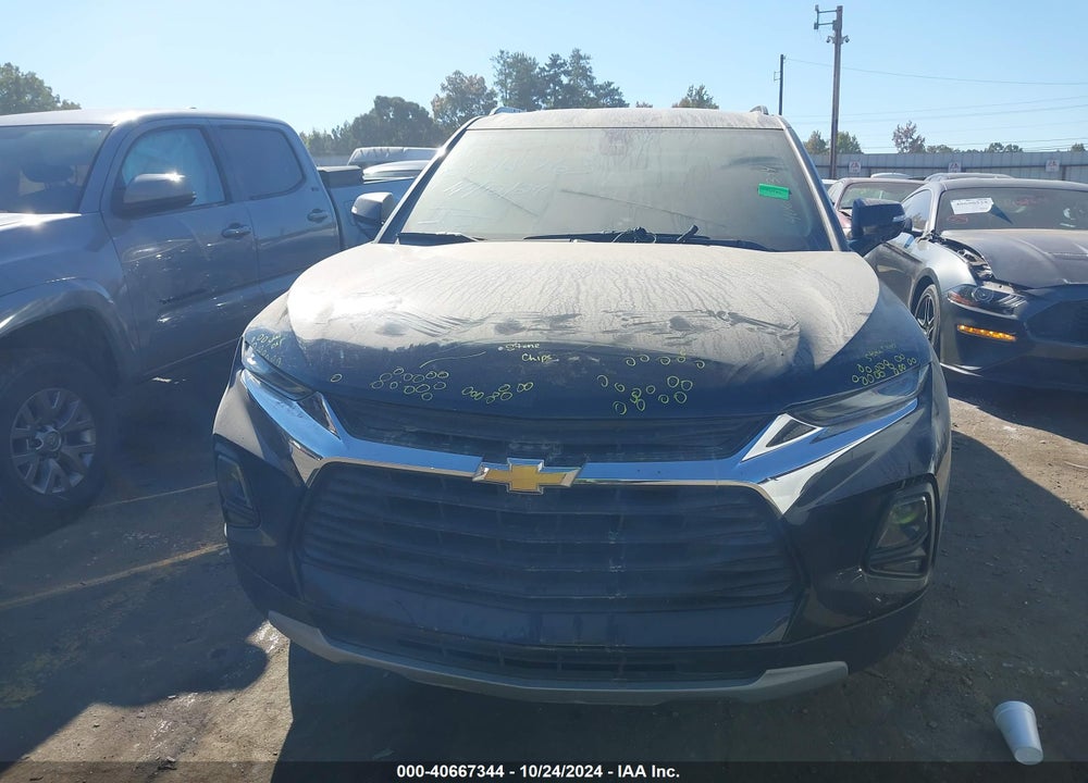 2022 CHEVROLET BLAZER FWD 2LT VIN: 3GNKBCR46NS224763