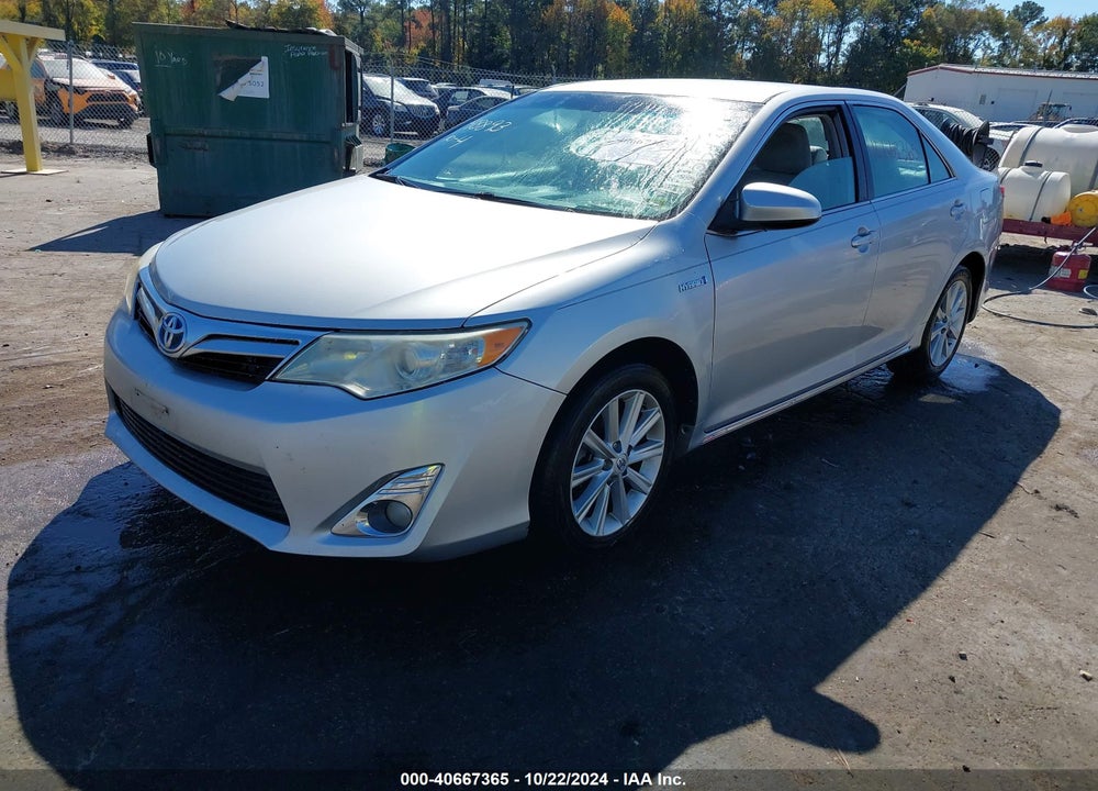 2014 TOYOTA CAMRY HYBRID XLE VIN: 4T1BD1FK1EU111017
