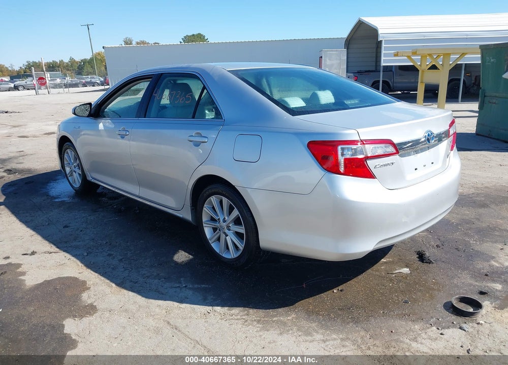 2014 TOYOTA CAMRY HYBRID XLE VIN: 4T1BD1FK1EU111017