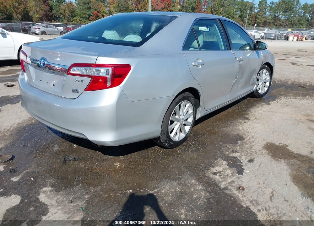 2014 TOYOTA CAMRY HYBRID XLE VIN: 4T1BD1FK1EU111017