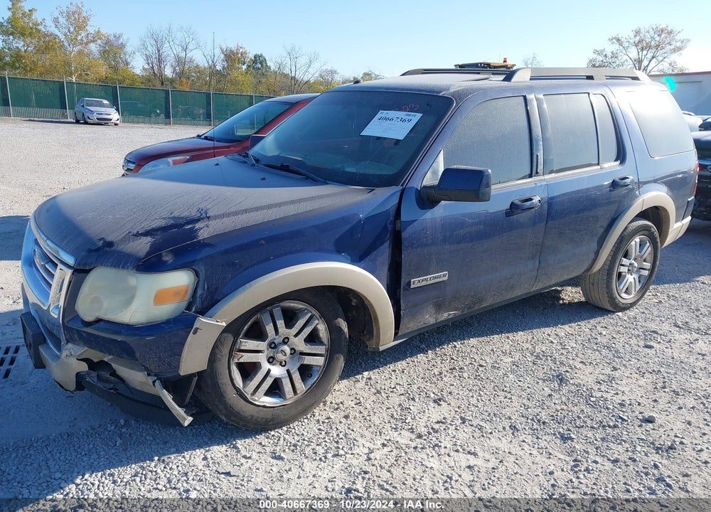 2008 FORD EXPLORER EDDIE BAUER VIN: 1FMEU74E78UA08623