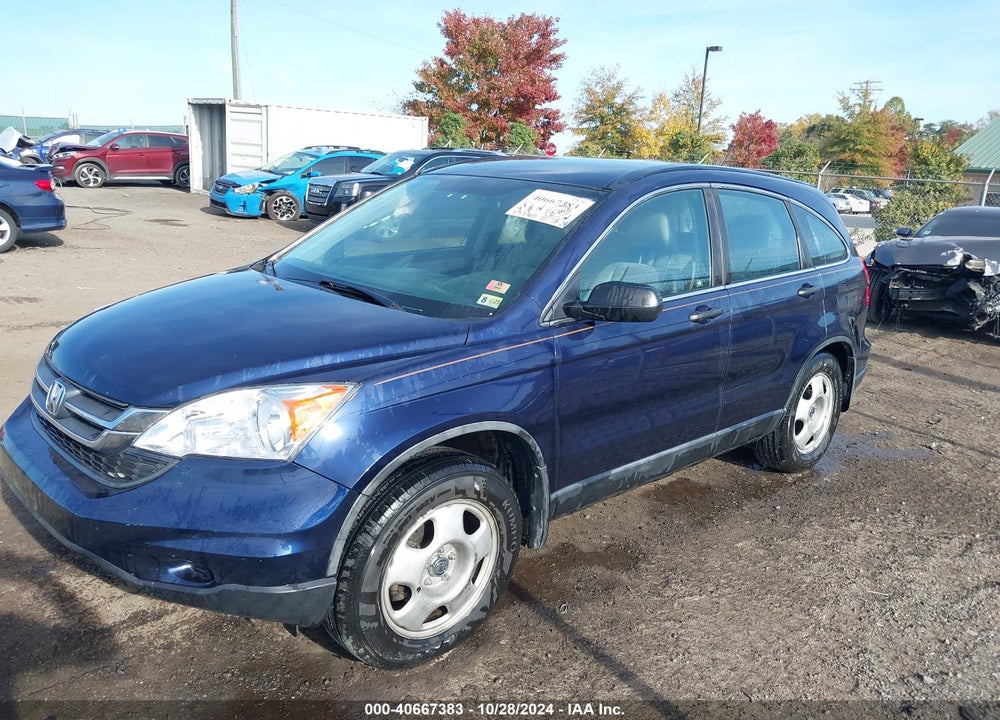 2011 HONDA CR-V LX VIN: 5J6RE3H39BL060881