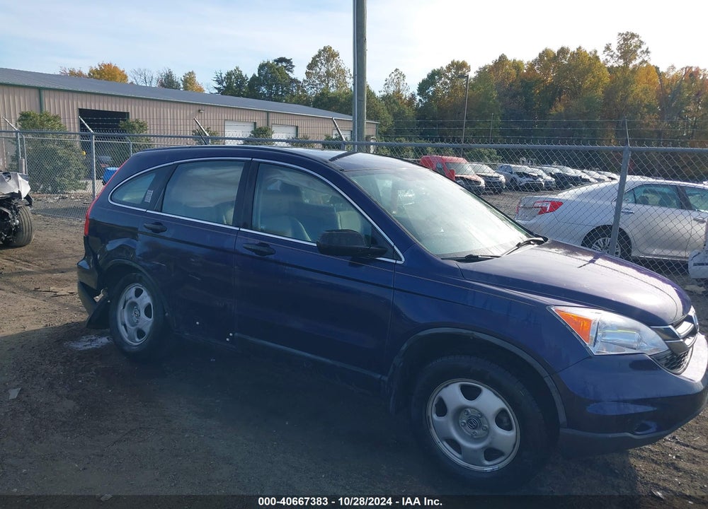 2011 HONDA CR-V LX VIN: 5J6RE3H39BL060881
