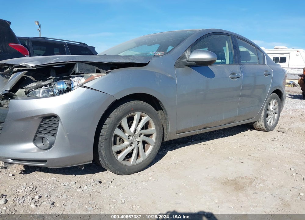 2012 MAZDA 3 I GRAND TOURING VIN: JM1BL1W83C1600528