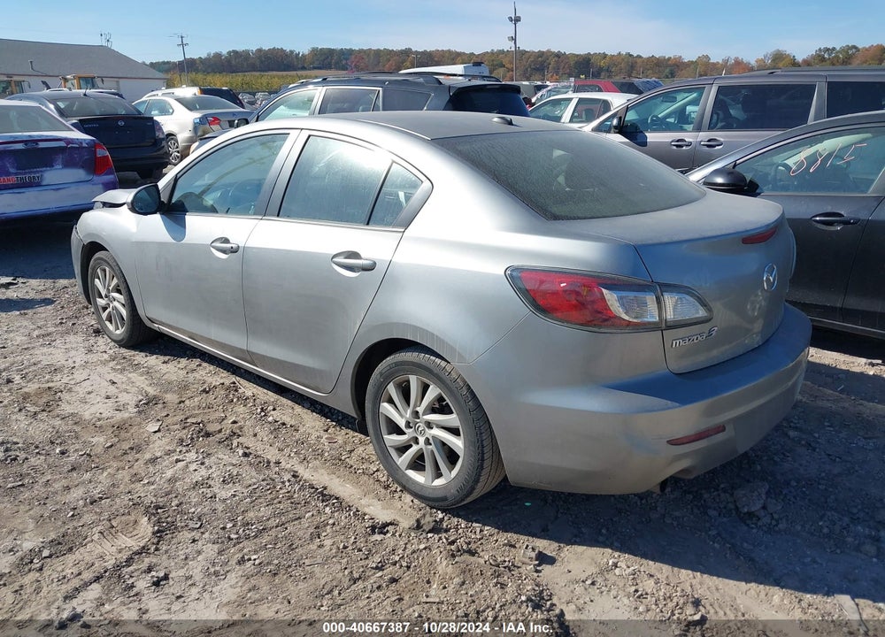 2012 MAZDA 3 I GRAND TOURING VIN: JM1BL1W83C1600528