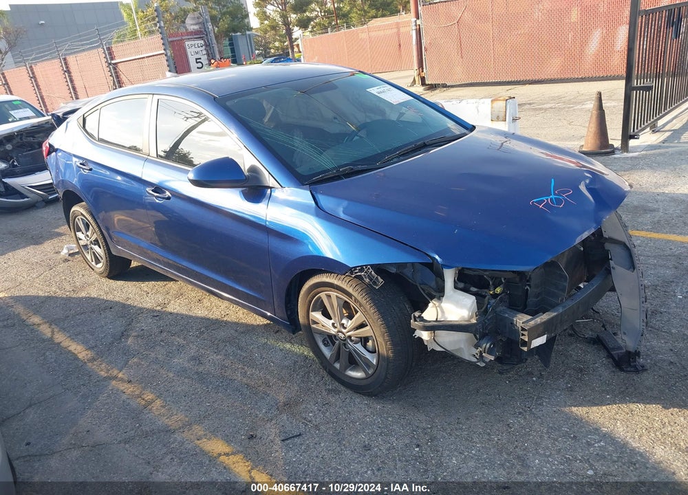 2017 HYUNDAI ELANTRA SE VIN: 5NPD84LF5HH074899