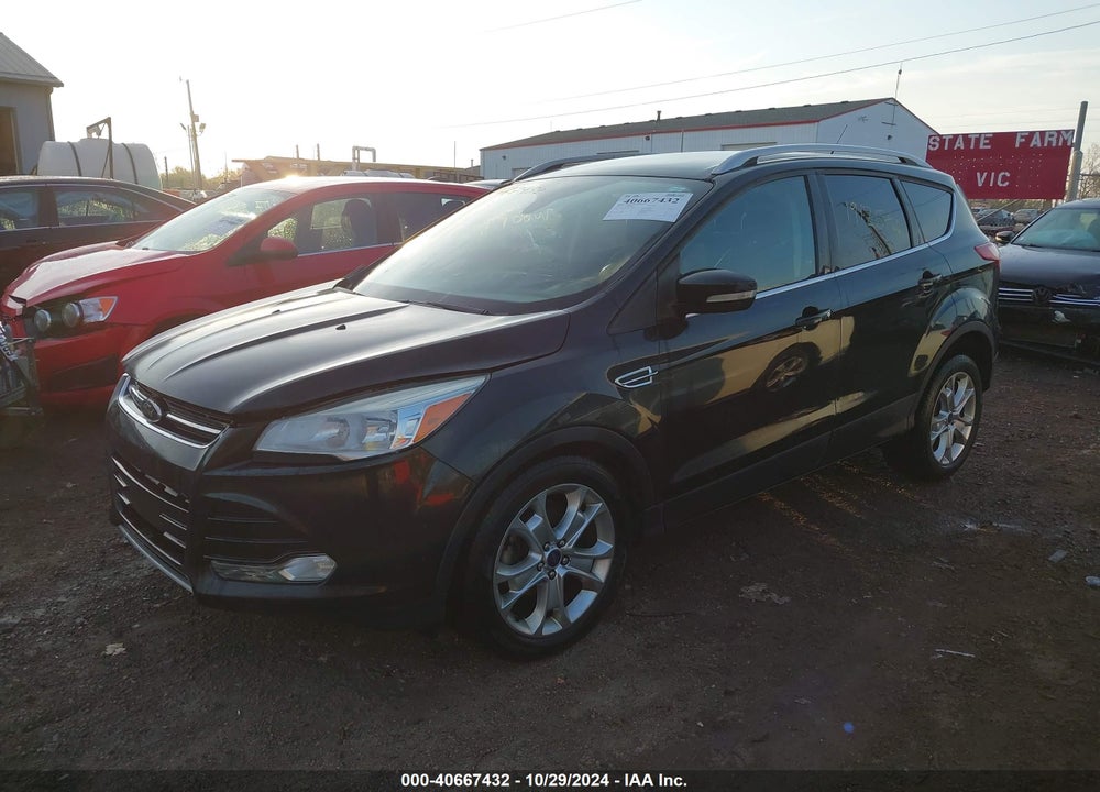 2014 FORD ESCAPE TITANIUM VIN: 1FMCU0JX3EUC43584