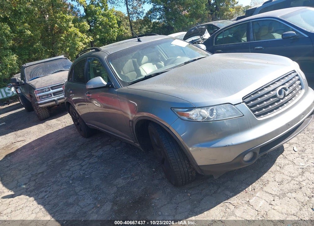 2005 INFINITI FX35 VIN: JNRAS08W15X214825