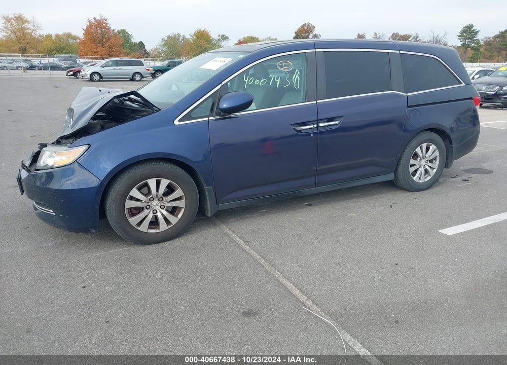 2015 HONDA ODYSSEY EX-L VIN: 5FNRL5H69FB040866