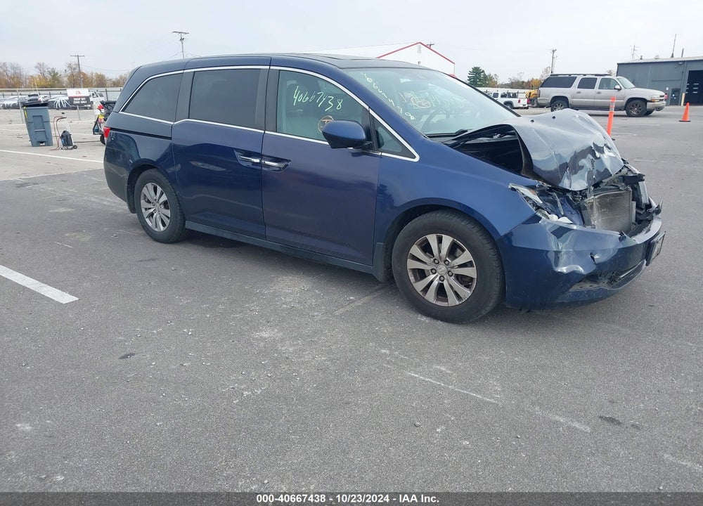 2015 HONDA ODYSSEY EX-L VIN: 5FNRL5H69FB040866