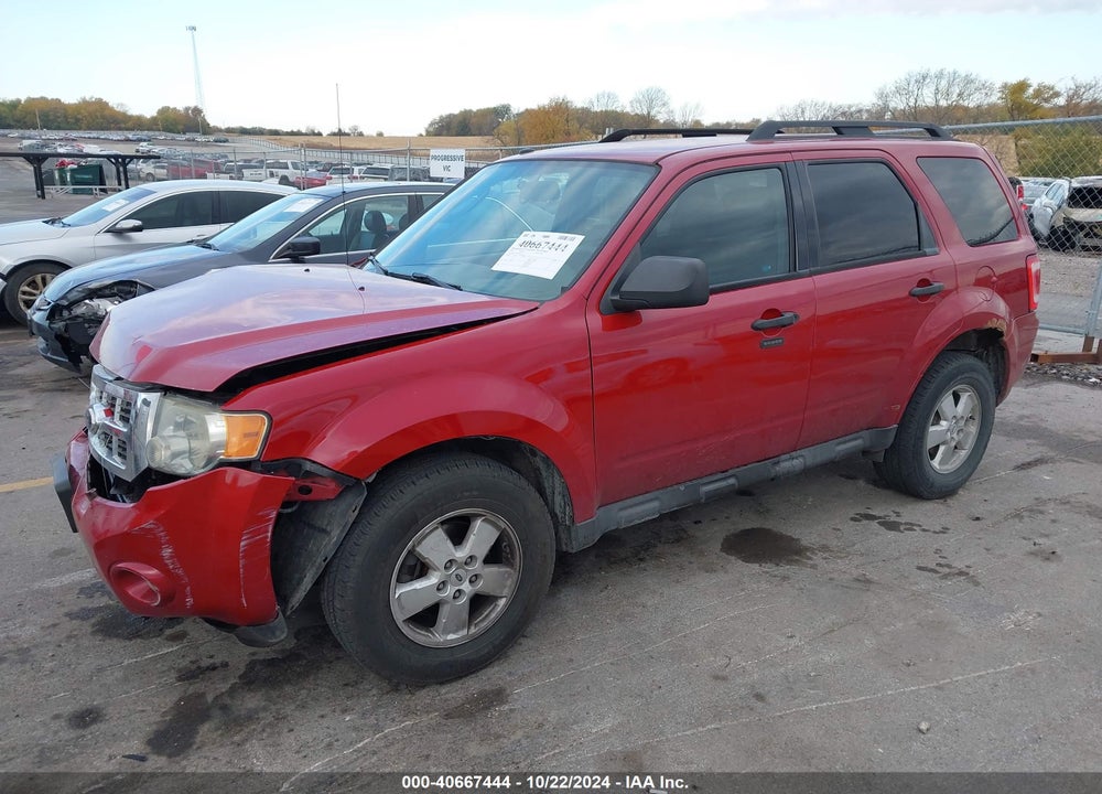 2010 FORD ESCAPE XLT VIN: 1FMCU9DG5AKC22175