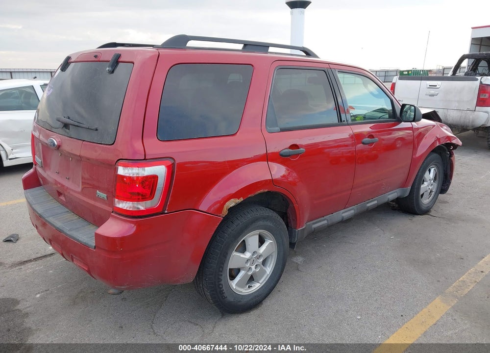 2010 FORD ESCAPE XLT VIN: 1FMCU9DG5AKC22175