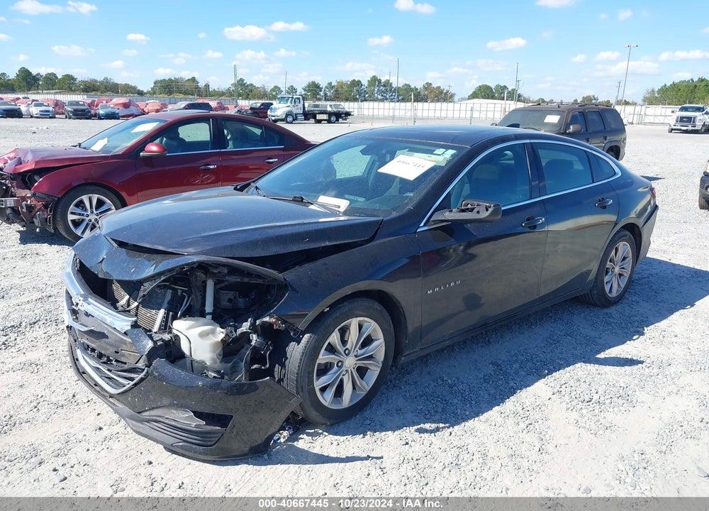 2019 CHEVROLET MALIBU LT VIN: 1G1ZD5ST4KF136236
