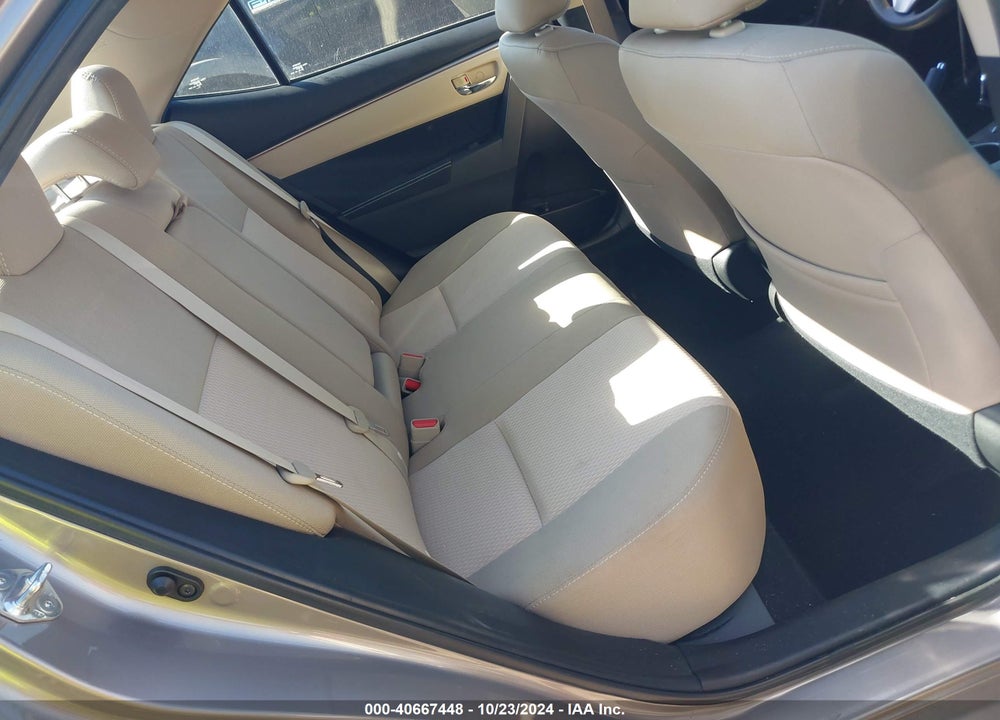 2015 TOYOTA COROLLA LE VIN: 2T1BURHE7FC456786