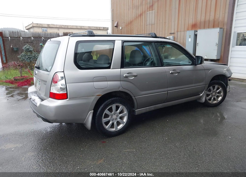 2006 SUBARU FORESTER 2.5X VIN: JF1SG65686H734468