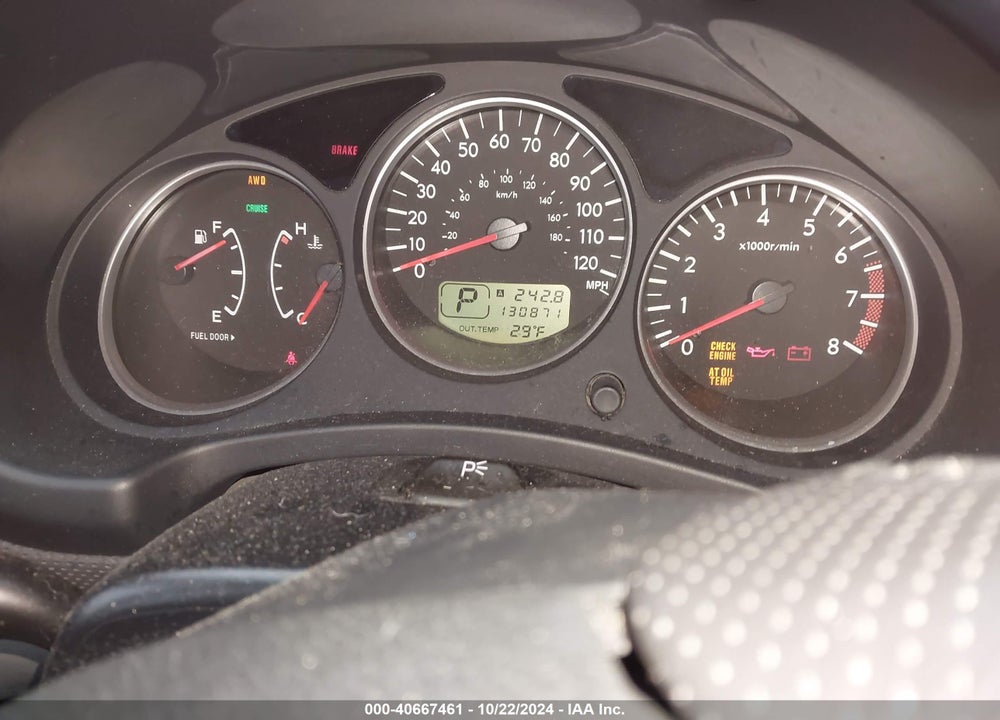 2006 SUBARU FORESTER 2.5X VIN: JF1SG65686H734468