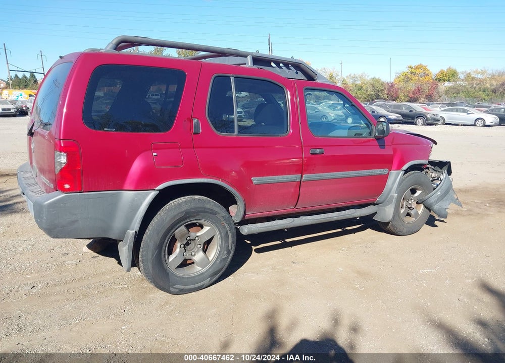 2002 NISSAN XTERRA SE VIN: 5N1ED28Y42C602140