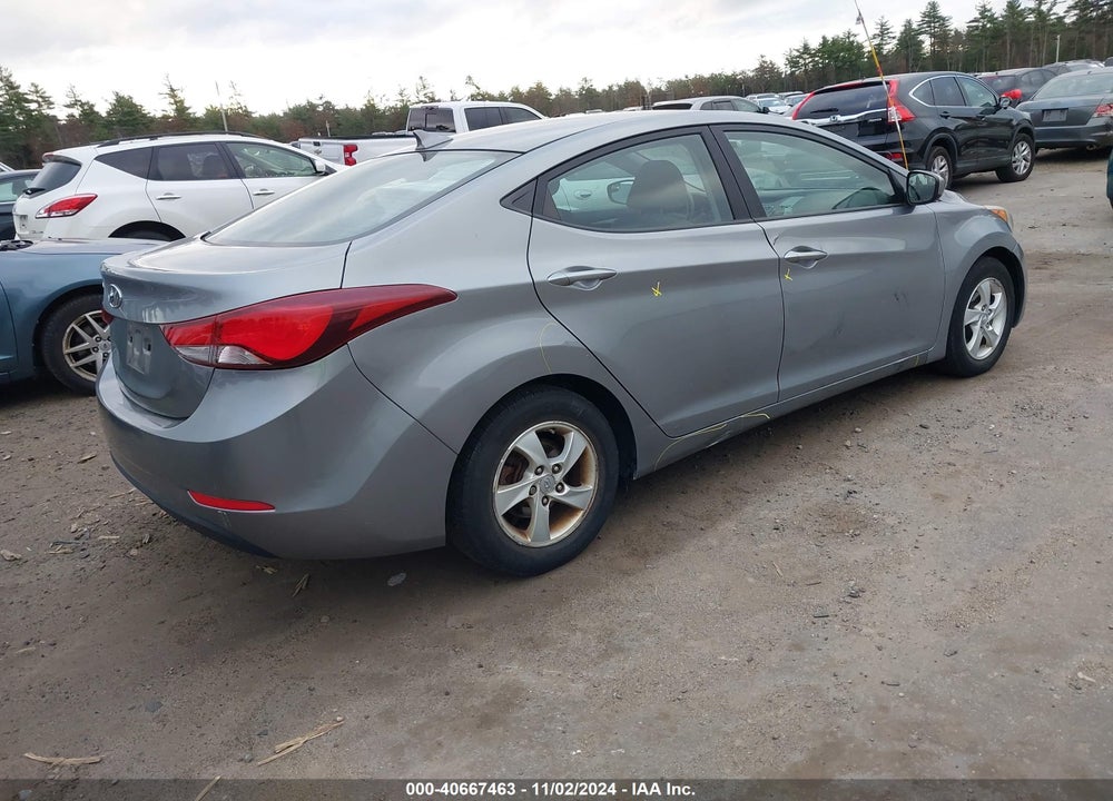 2015 HYUNDAI ELANTRA SE VIN: KMHDH4AE1FU443122