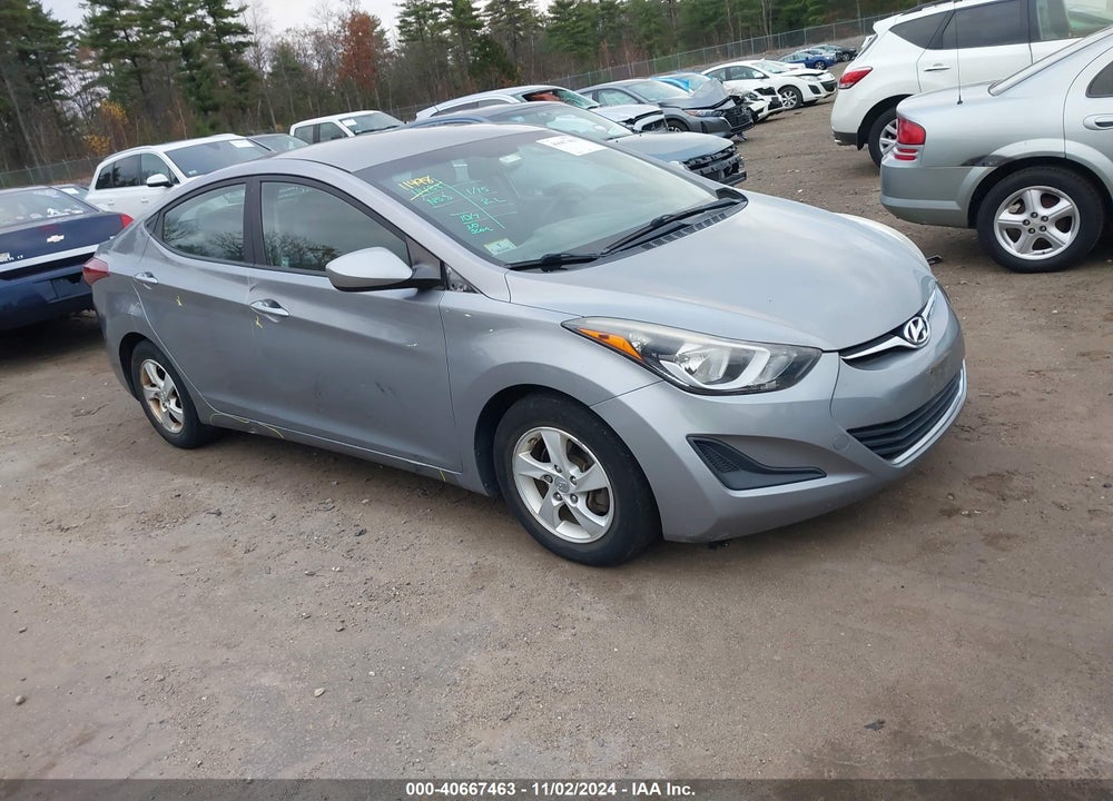 2015 HYUNDAI ELANTRA SE VIN: KMHDH4AE1FU443122