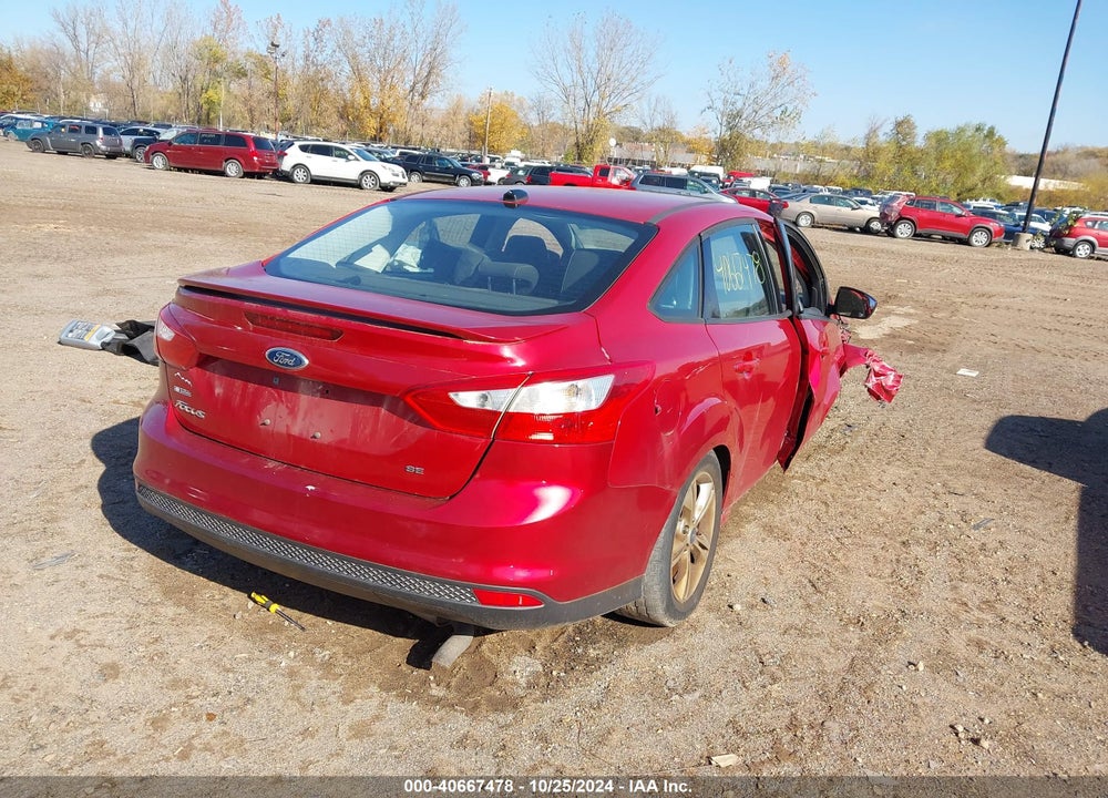 2012 FORD FOCUS SE VIN: 1FAHP3F25CL222261