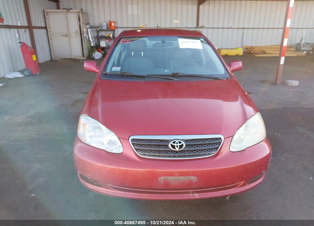 2006 TOYOTA COROLLA LE VIN: 2T1BR30E46C587913