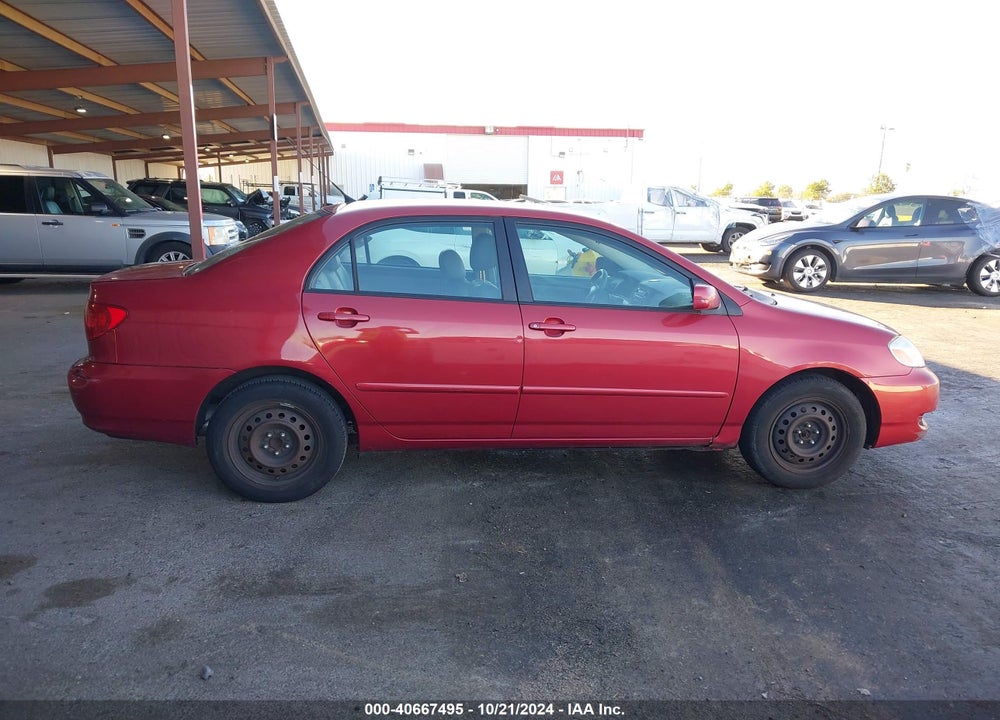2006 TOYOTA COROLLA LE VIN: 2T1BR30E46C587913