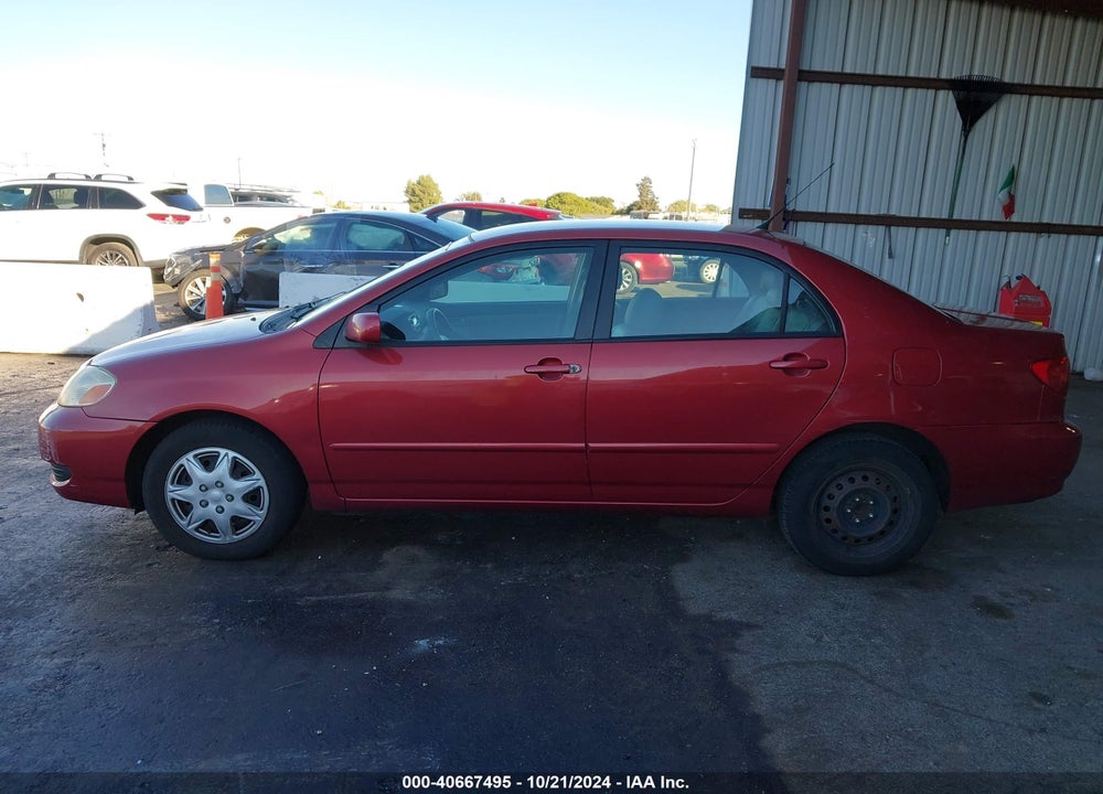 2006 TOYOTA COROLLA LE VIN: 2T1BR30E46C587913