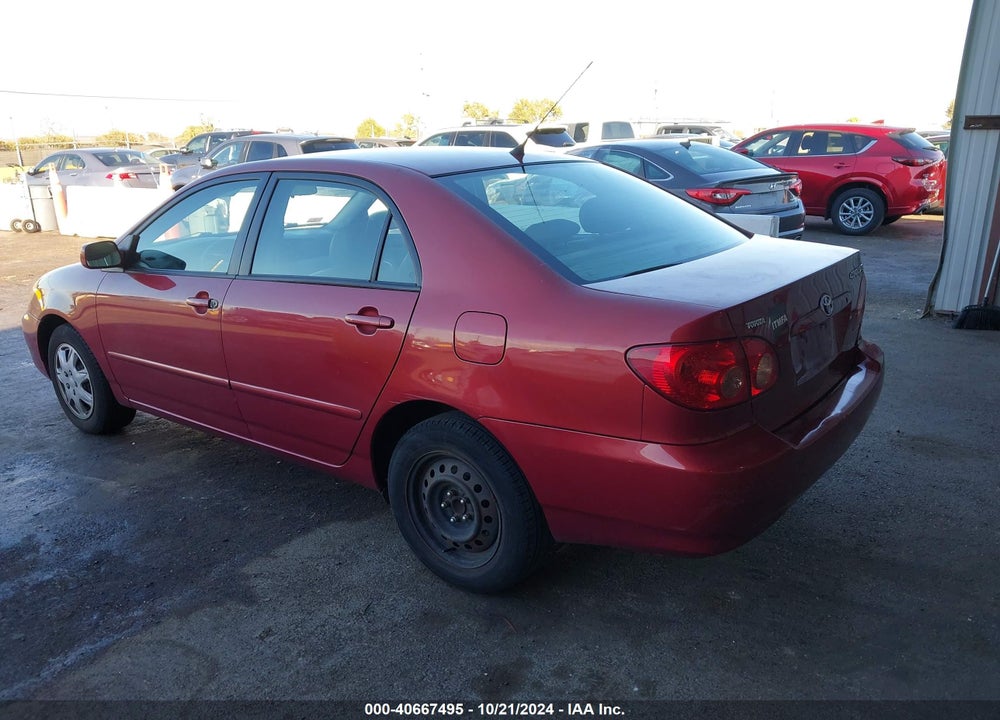 2006 TOYOTA COROLLA LE VIN: 2T1BR30E46C587913