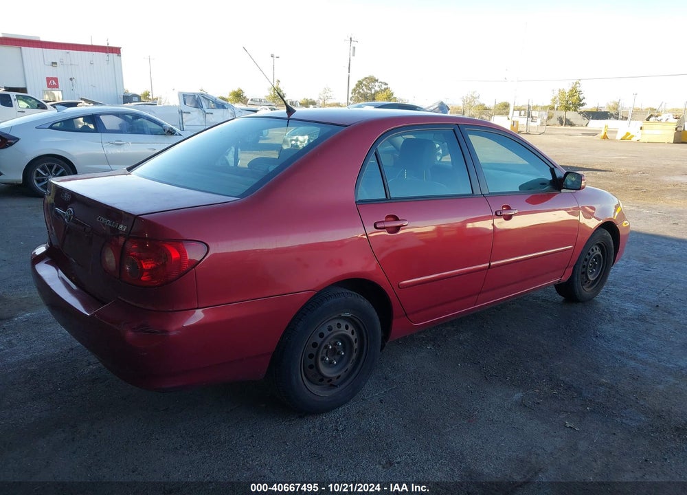 2006 TOYOTA COROLLA LE VIN: 2T1BR30E46C587913