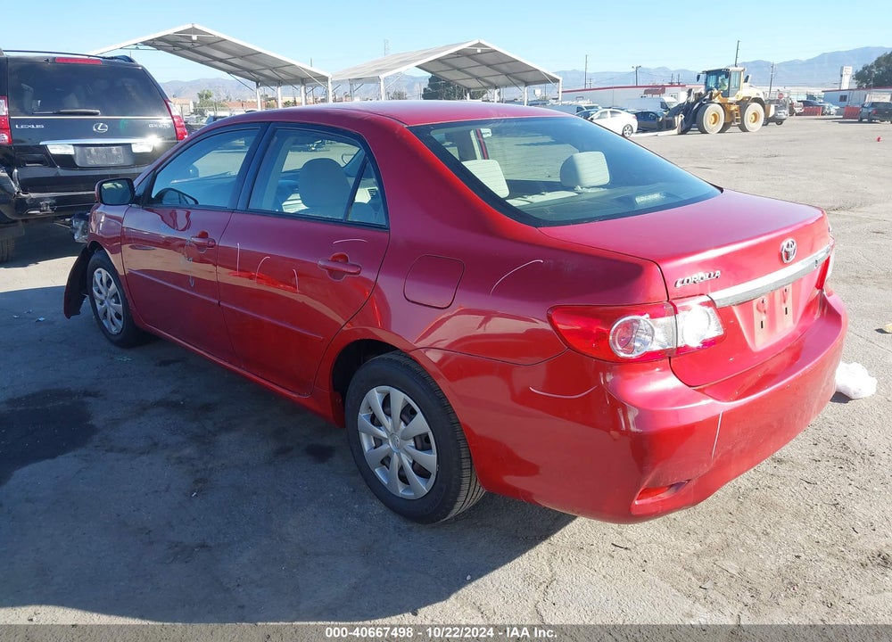 2011 TOYOTA COROLLA LE VIN: JTDBU4EEXB9166310