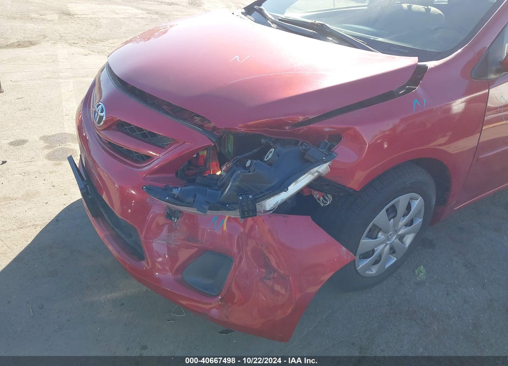 2011 TOYOTA COROLLA LE VIN: JTDBU4EEXB9166310
