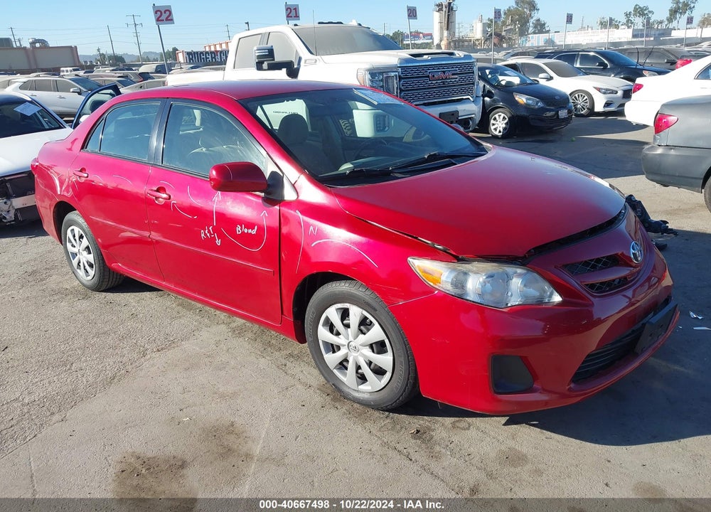 2011 TOYOTA COROLLA LE VIN: JTDBU4EEXB9166310
