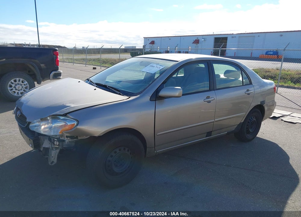2005 TOYOTA COROLLA LE VIN: 1NXBR32E95Z514871