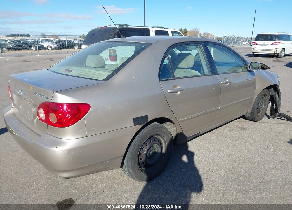 2005 TOYOTA COROLLA LE VIN: 1NXBR32E95Z514871