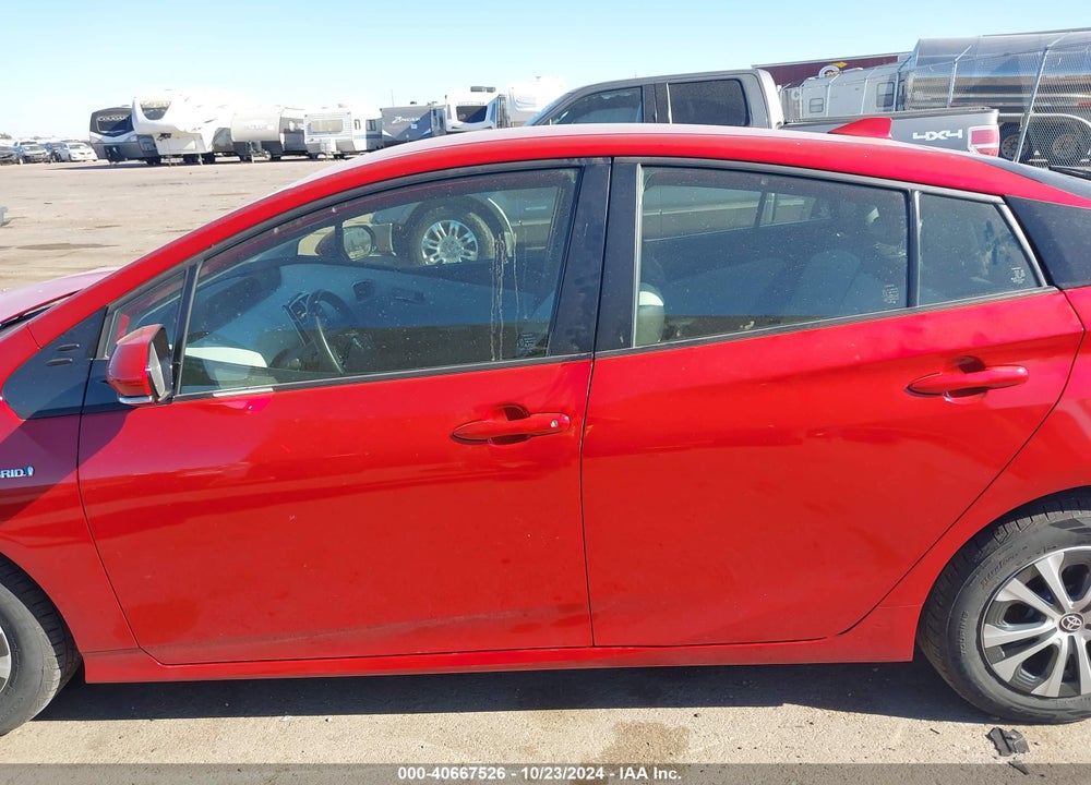2019 TOYOTA PRIUS XLE VIN: JTDL9RFU2K3010922
