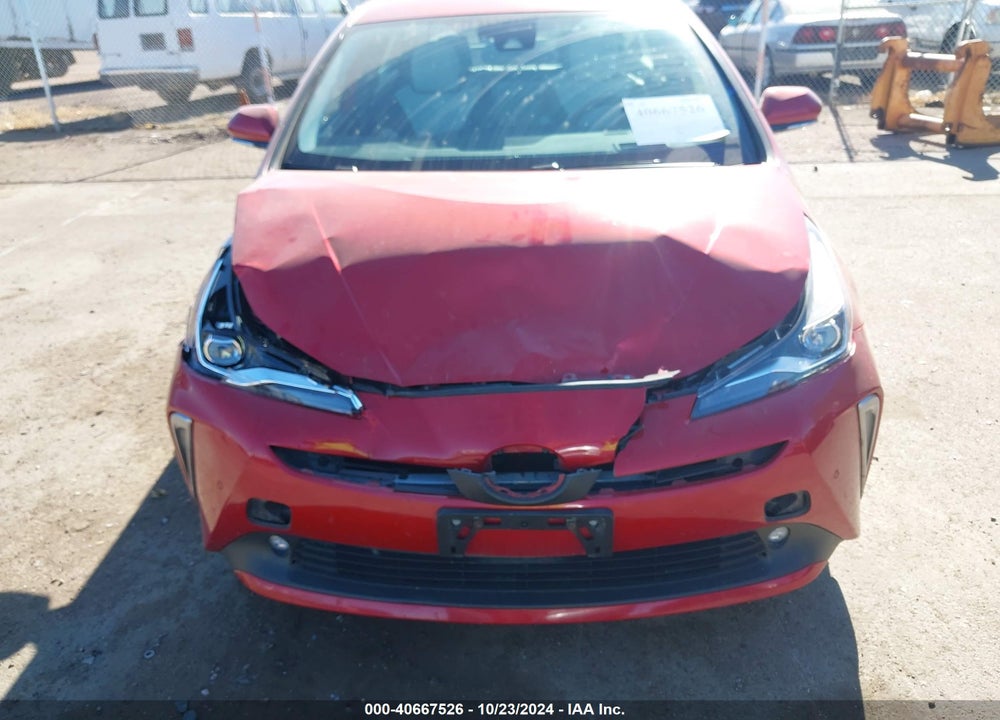 2019 TOYOTA PRIUS XLE VIN: JTDL9RFU2K3010922