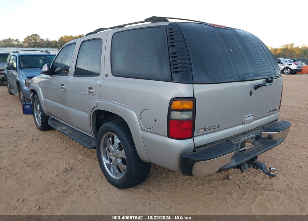 2004 CHEVROLET TAHOE LT VIN: 1GNEK13Z44J267925